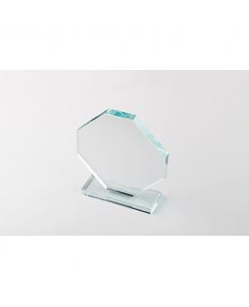RUMBO Trofeo de cristal con caja