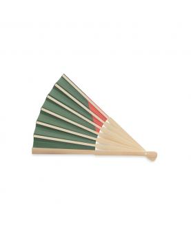 FUNFAN Abanico bambú diseño bandera
