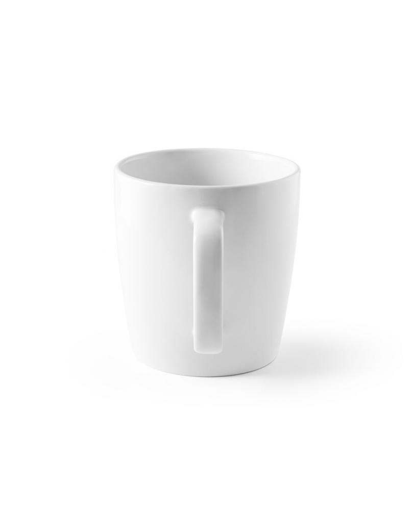 DHONI WHITE. Taza de cerámica 450 ml