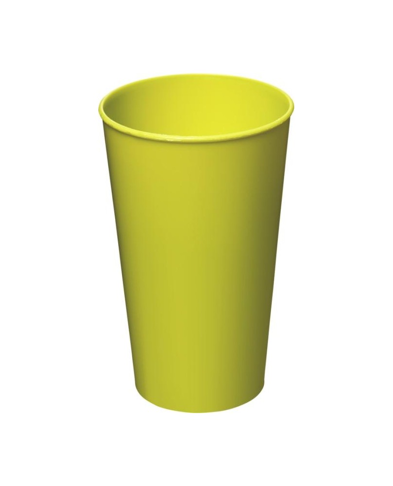 Vaso reutilizable de color para festivales y celebraciones