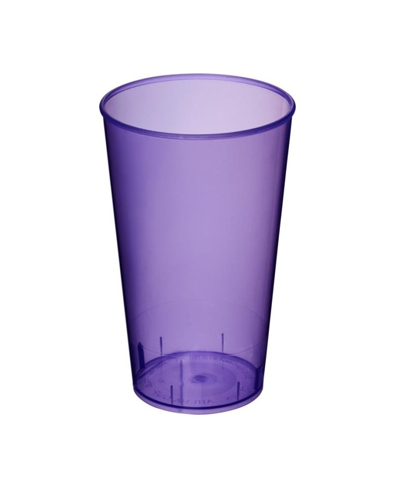 Vaso reutilizable de color para festivales y celebraciones