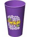 Vaso reutilizable de color para festivales y celebraciones