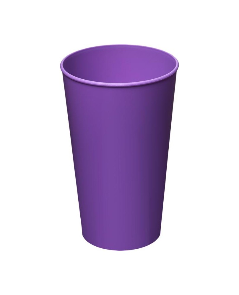 Vaso reutilizable de color para festivales y celebraciones