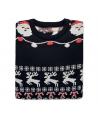 SHAMIS LARGE Jersey Navidad luz LED L/XL