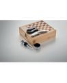 CHESSET Tablero ajedrez juego de vino