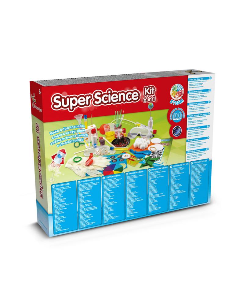 6 in 1 Super Science Kit I. Juguete educativo para niños