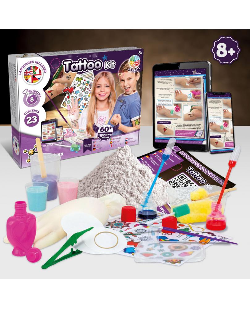 Tattoo Factory Kit I. Juego educativo para niños