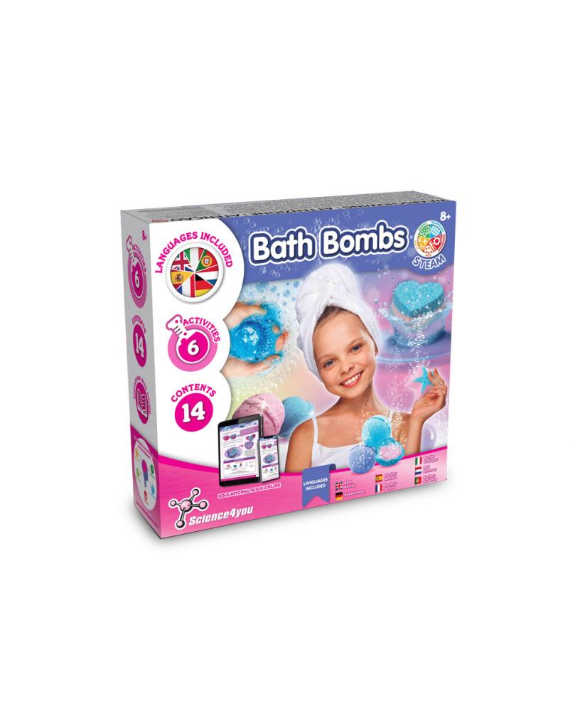 Bath Bombs Kit I. Juguete educativo para niños