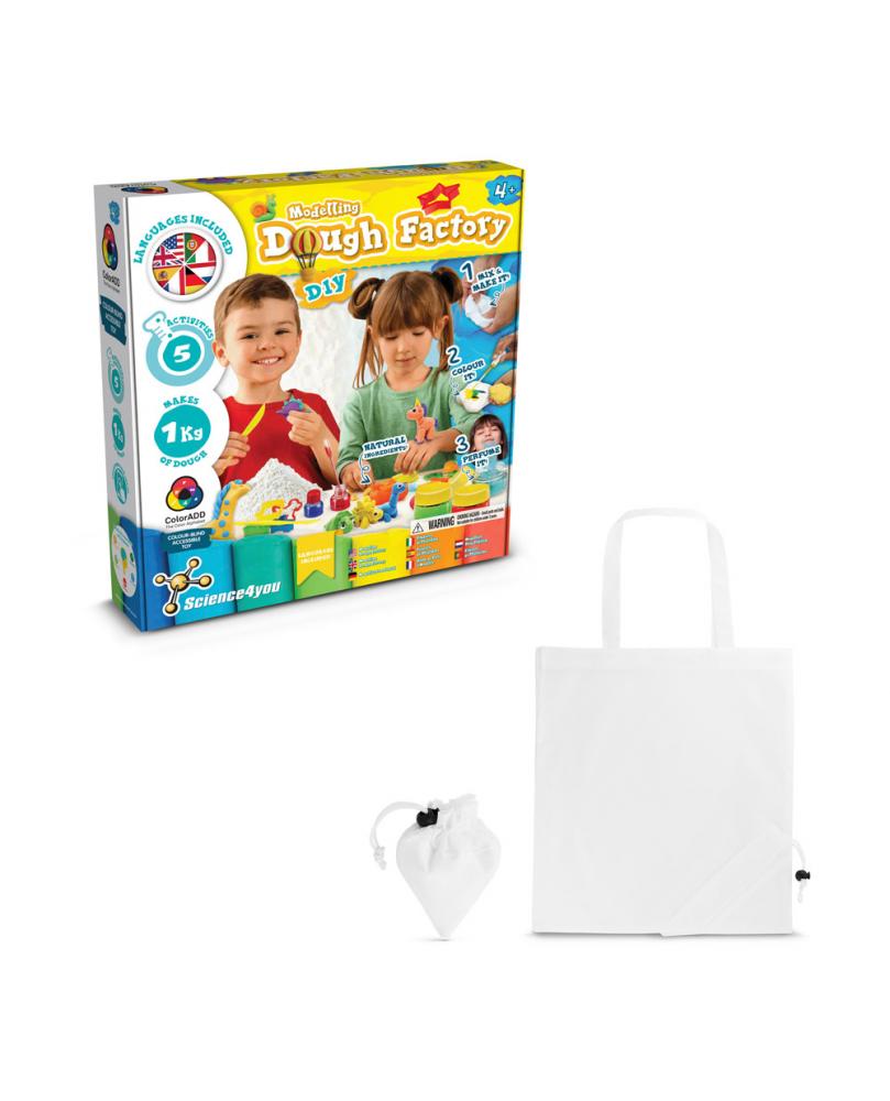 Modeling Dough Factory Kit II. Juego educativo suministrado con una bolsa de regalo plegable de 190T