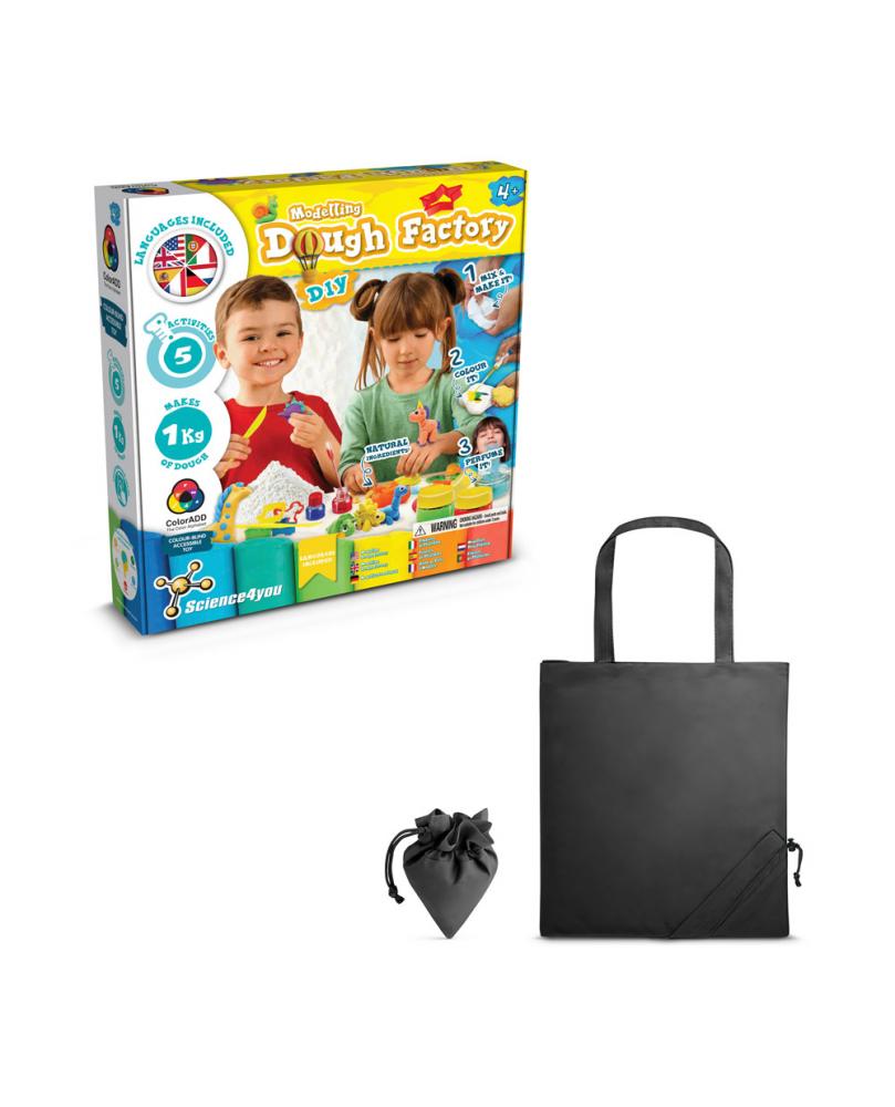 Modeling Dough Factory Kit II. Juego educativo suministrado con una bolsa de regalo plegable de 190T