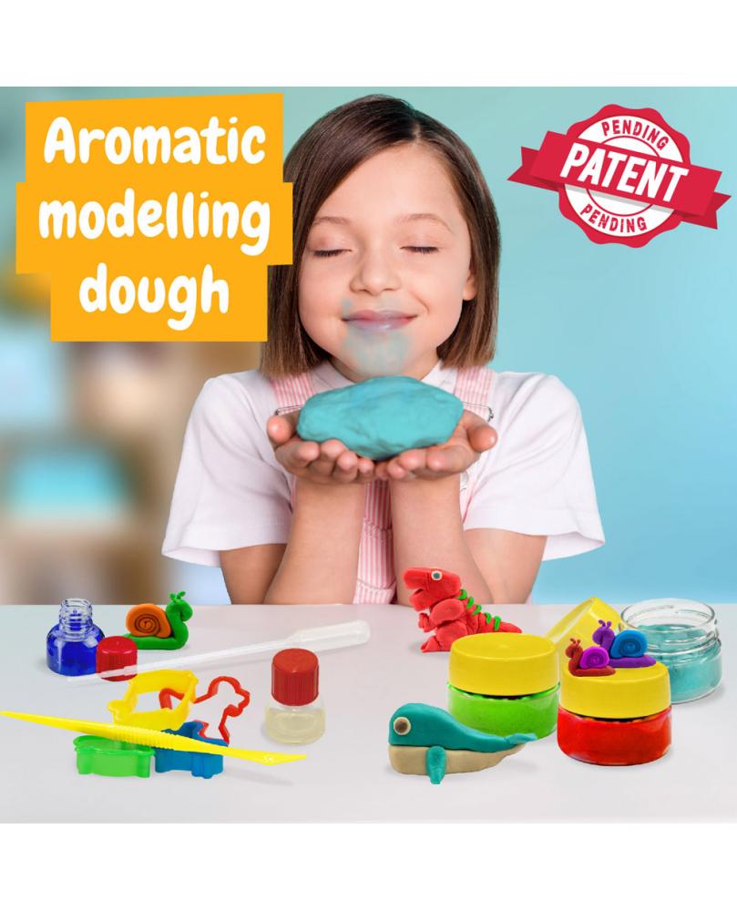 Modeling Dough Factory Kit II. Juego educativo suministrado con una bolsa de regalo plegable de 190T