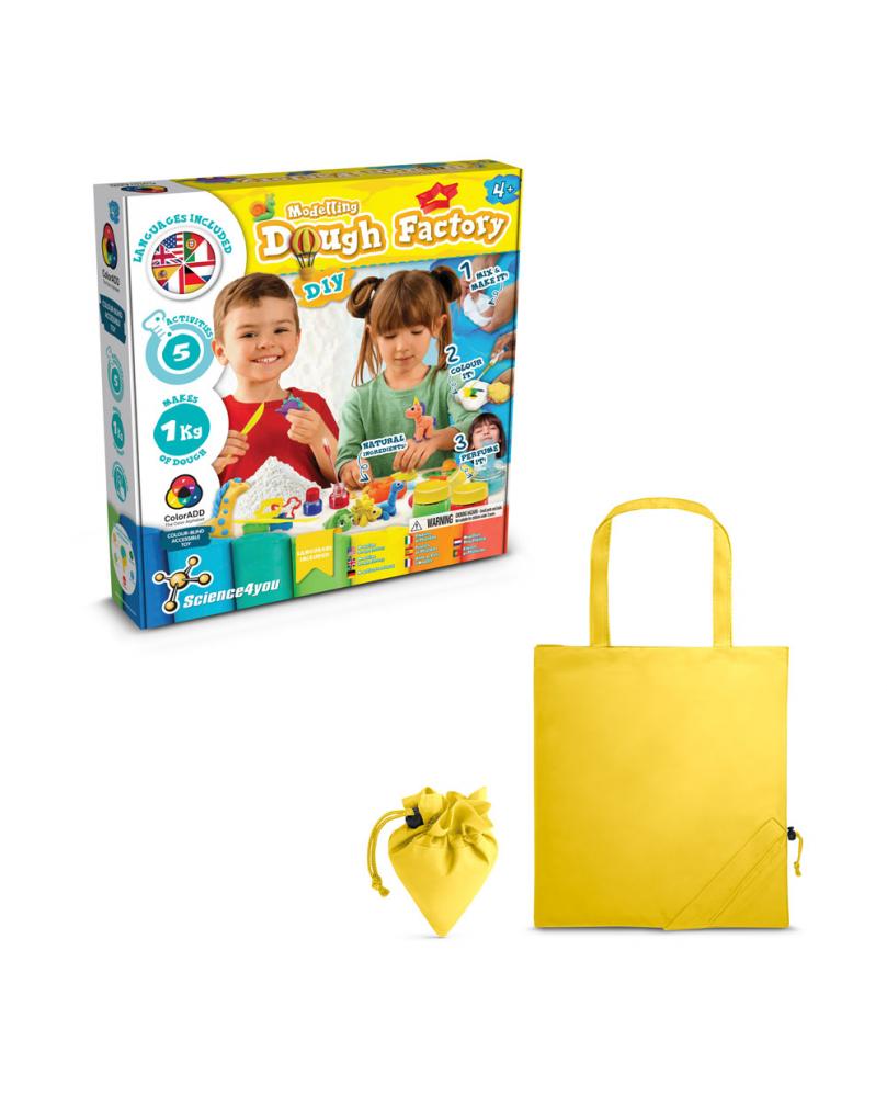 Modeling Dough Factory Kit II. Juego educativo suministrado con una bolsa de regalo plegable de 190T