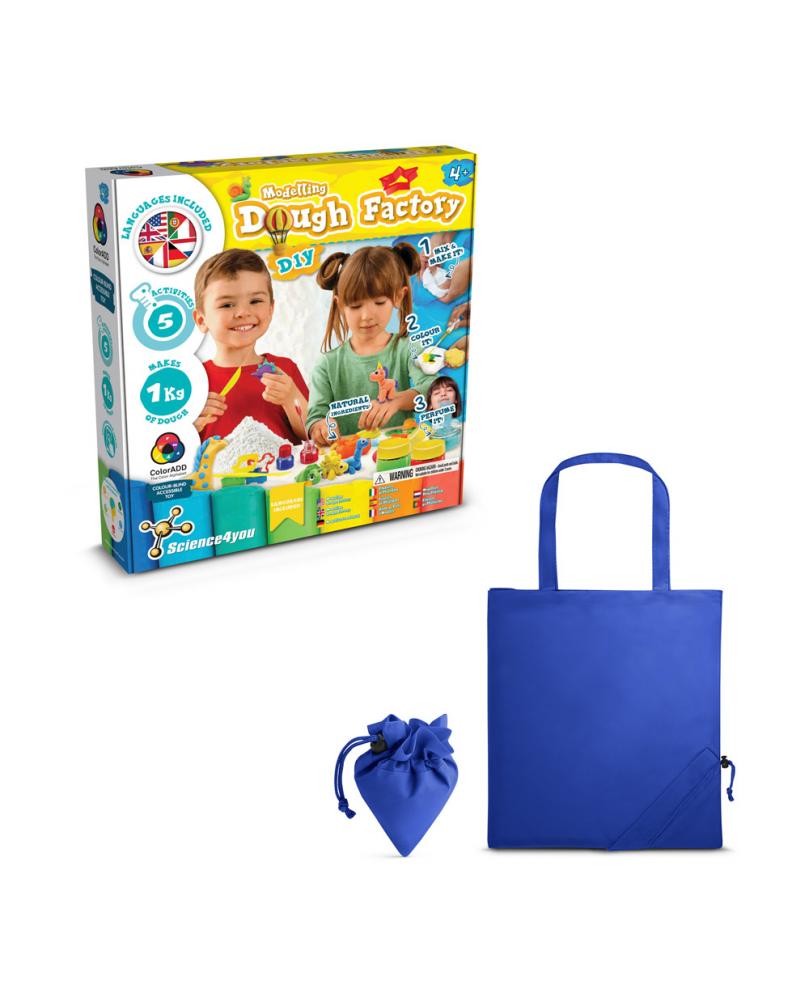 Modeling Dough Factory Kit II. Juego educativo suministrado con una bolsa de regalo plegable de 190T