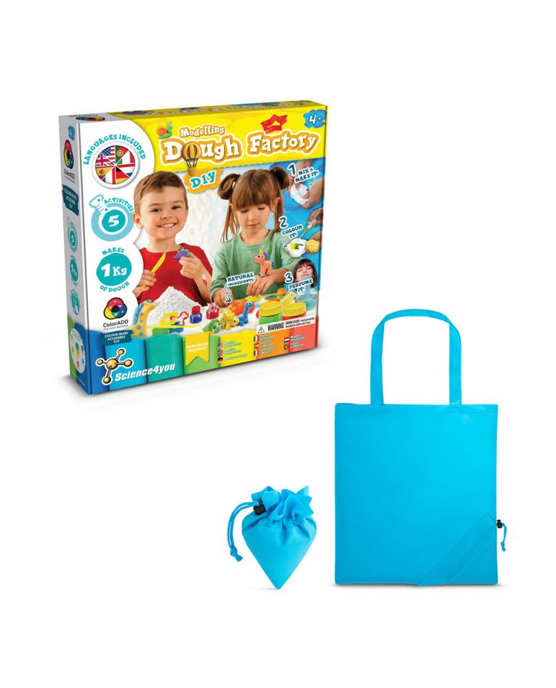 Modeling Dough Factory Kit II. Juego educativo suministrado con una bolsa de regalo plegable de 190T