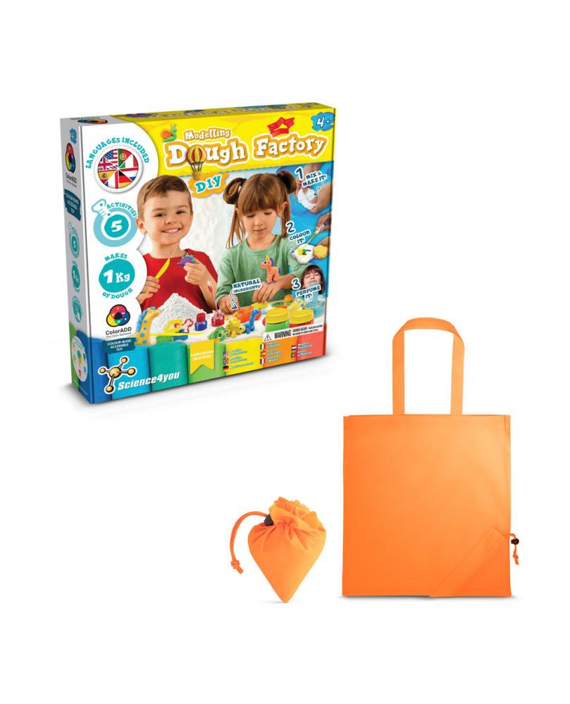 Modeling Dough Factory Kit II. Juego educativo suministrado con una bolsa de regalo plegable de 190T