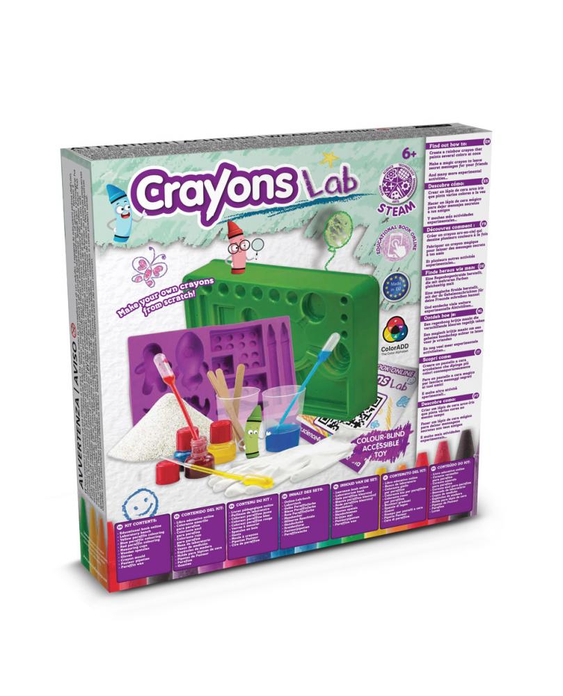 Crayon Factory Kit II. Juego educativo suministrado con una bolsa de regalo plegable de 190T