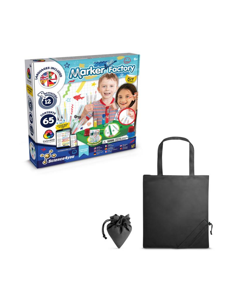 DIY Pen Factory Kit II. Kit educativo suministrado con una bolsa de regalo plegable de 190T