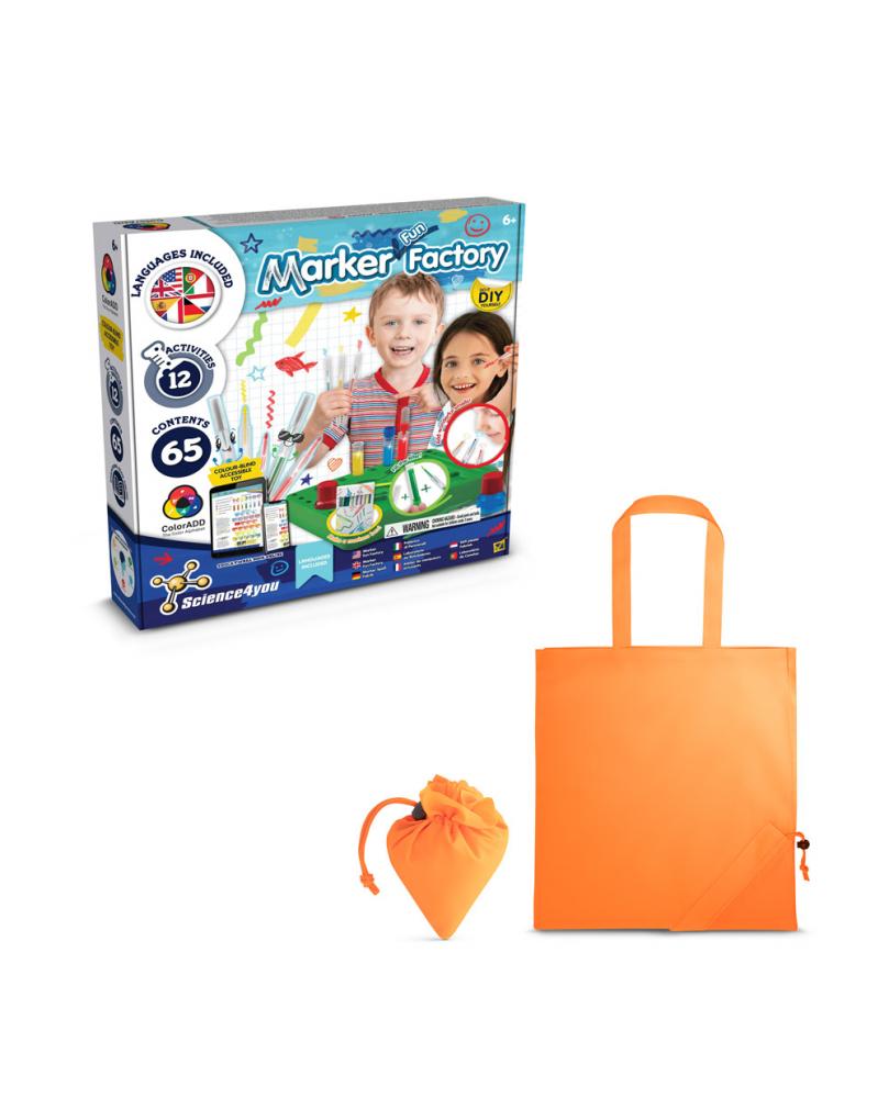 DIY Pen Factory Kit II. Kit educativo suministrado con una bolsa de regalo plegable de 190T