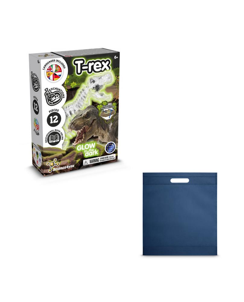 Fossil Excavation Kit IV. Juego educativo suministrado con una bolsa de regalo de non woven (80 g/m²)