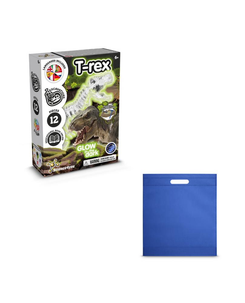 Fossil Excavation Kit IV. Juego educativo suministrado con una bolsa de regalo de non woven (80 g/m²)