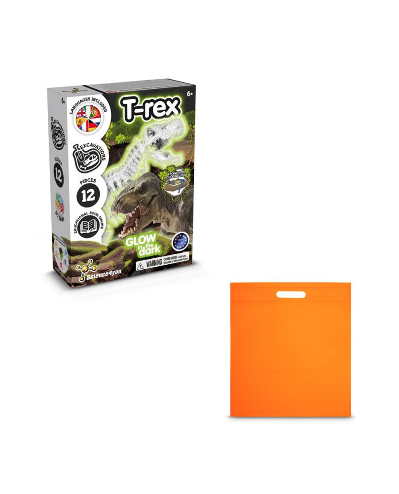 Fossil Excavation Kit IV. Juego educativo suministrado con una bolsa de regalo de non woven (80 g/m²)