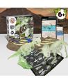 2 in 1 Fossil Excavation Kit II. Juego educativo suministrado con una bolsa de regalo de papel kraft (90 g/m²)