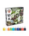 2 in 1 Fossil Excavation Kit V. Juego educativo suministrado con una bolsa de regalo plegable de 190T