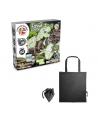 2 in 1 Fossil Excavation Kit V. Juego educativo suministrado con una bolsa de regalo plegable de 190T