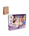 Tattoo Factory Kit III. Juego educativo suministrado con una bolsa de regalo de papel kraft (115 g/m²)