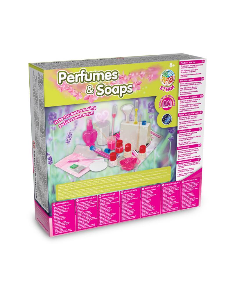 Perfume & Soap Factory Kit II. Juego educativo suministrado con una bolsa de regalo de papel kraft (90 g/m²)