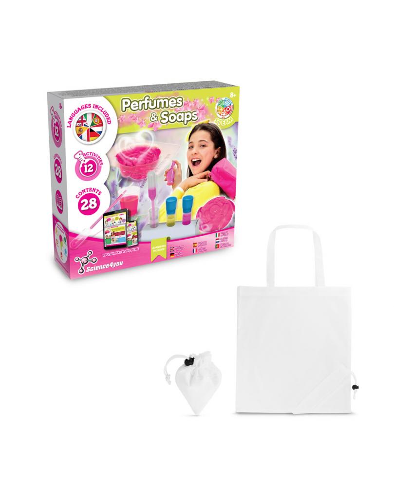 Perfume & Soap Factory Kit V. Juego educativo suministrado con una bolsa de regalo plegable de 190T