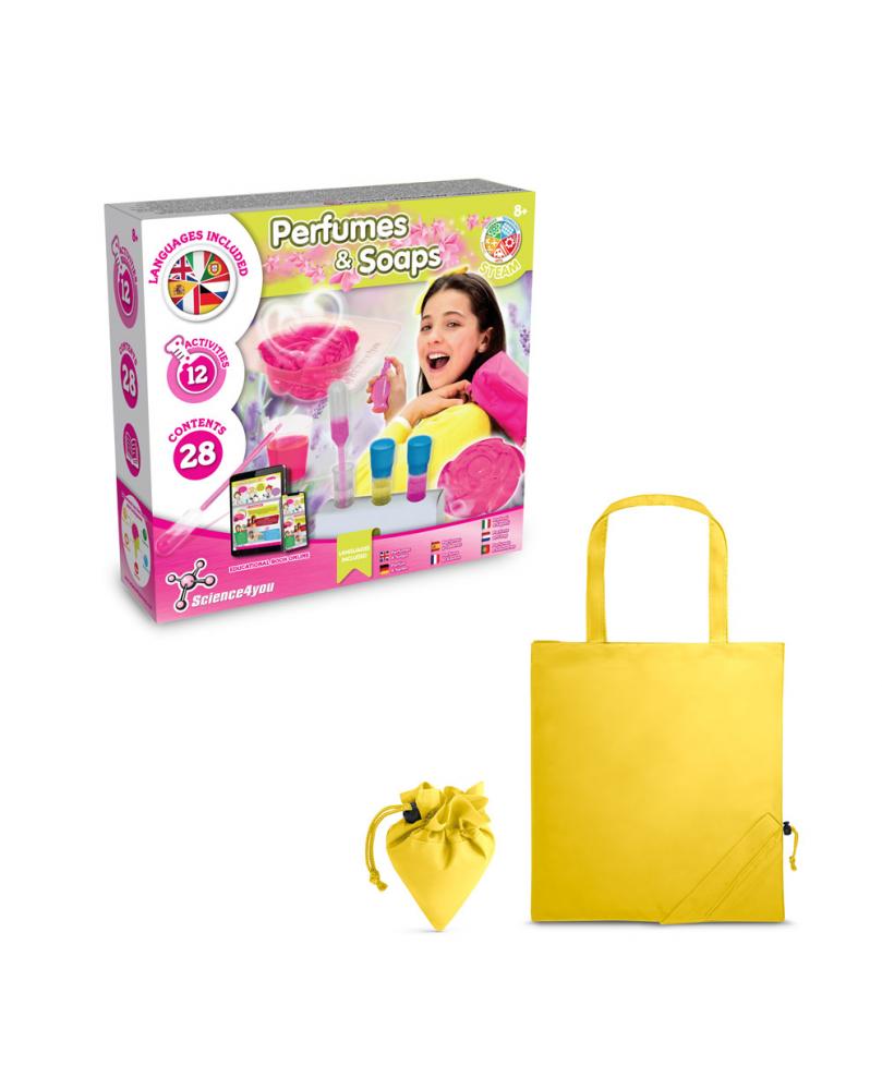 Perfume & Soap Factory Kit V. Juego educativo suministrado con una bolsa de regalo plegable de 190T