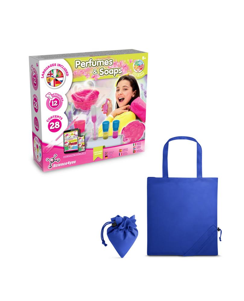 Perfume & Soap Factory Kit V. Juego educativo suministrado con una bolsa de regalo plegable de 190T