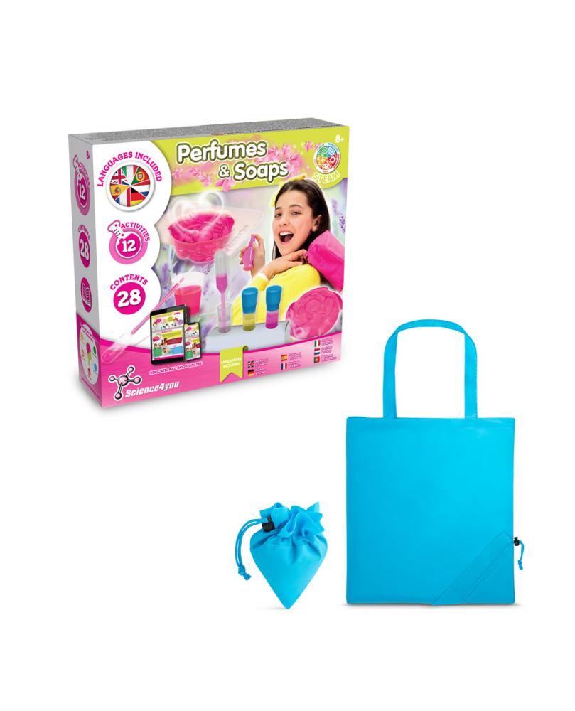 Perfume & Soap Factory Kit V. Juego educativo suministrado con una bolsa de regalo plegable de 190T