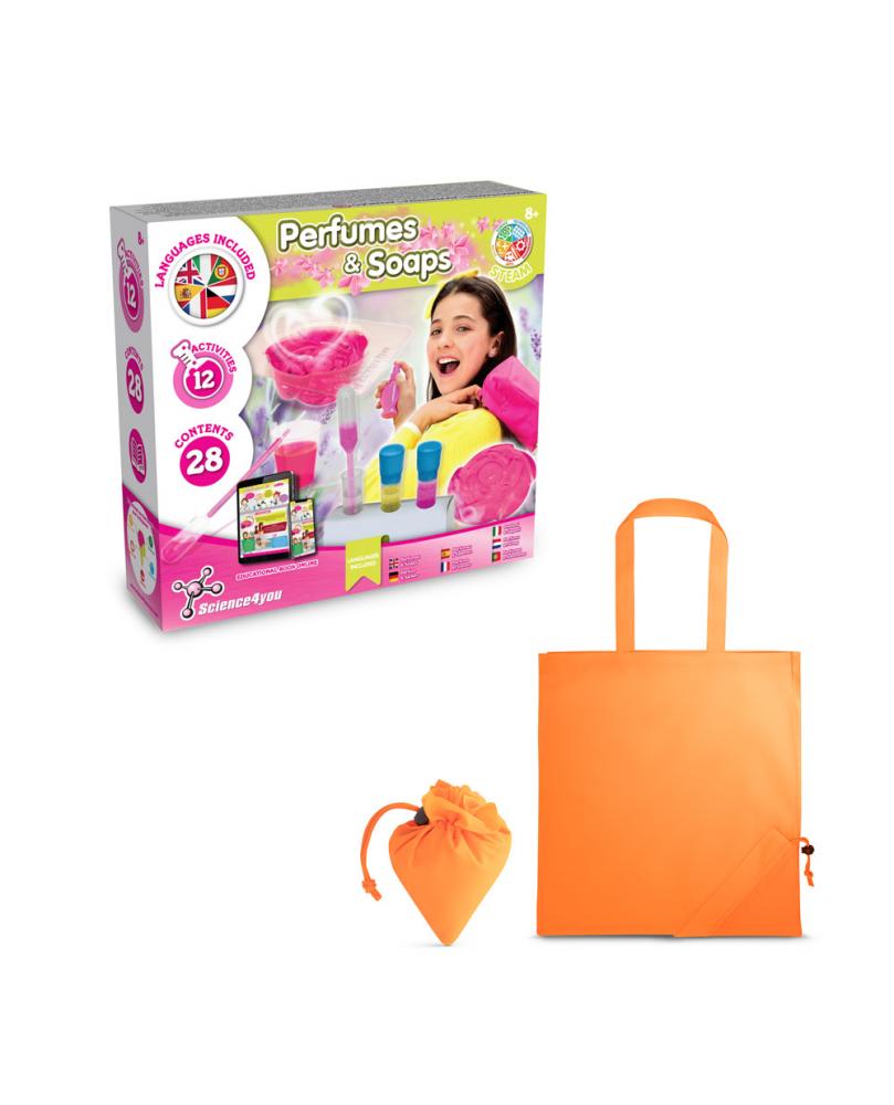 Perfume & Soap Factory Kit V. Juego educativo suministrado con una bolsa de regalo plegable de 190T