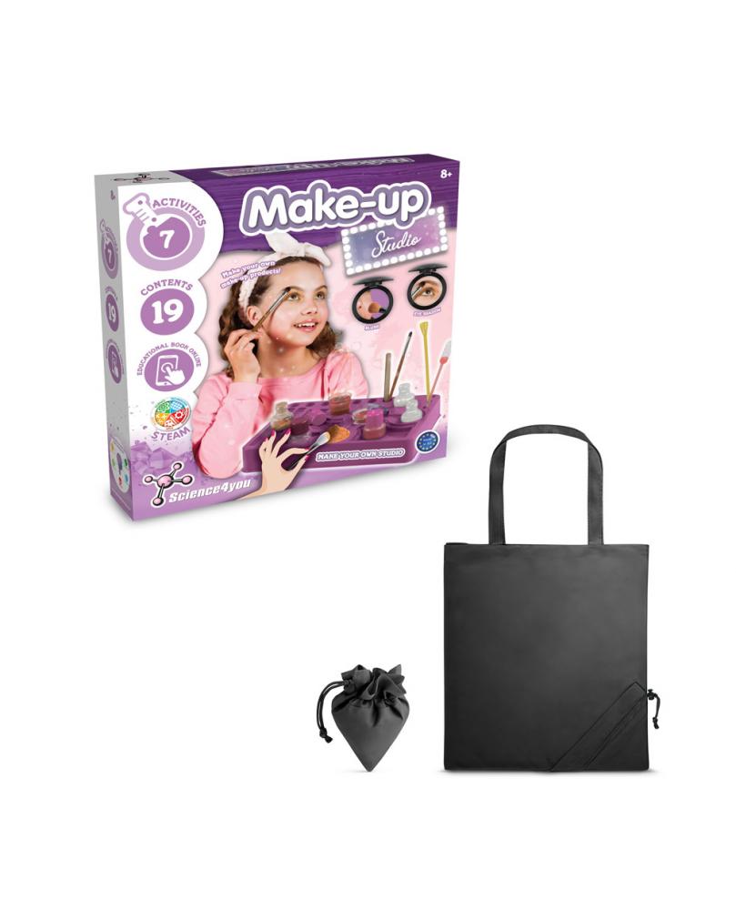 Makeup Studio Kit II. Kit educativo suministrado con una bolsa de regalo plegable de 190T