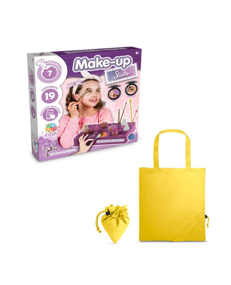 Makeup Studio Kit II. Kit educativo suministrado con una bolsa de regalo plegable de 190T