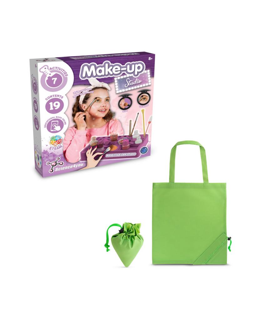 Makeup Studio Kit II. Kit educativo suministrado con una bolsa de regalo plegable de 190T