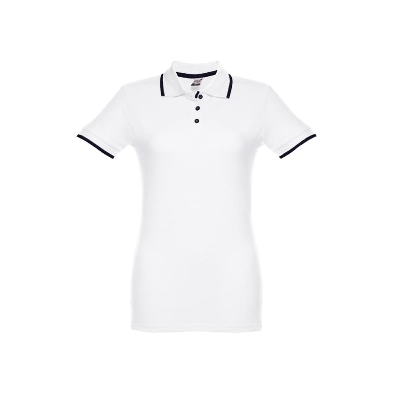 THC ROME WOMEN WH. Polo "slim fit" para mujer