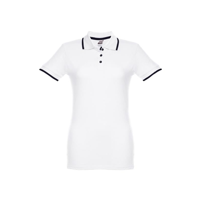 THC ROME WOMEN WH. Polo "slim fit" para mujer