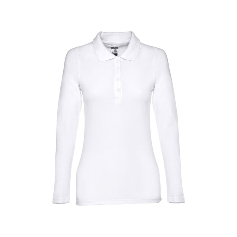 THC BERN WOMEN WH. Polo de manga larga para mujer