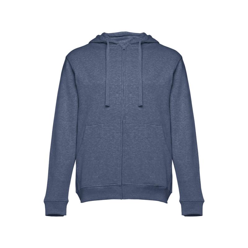 THC AMSTERDAM. Sudadera para hombre, con cremallera y capucha