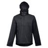 THC ZAGREB. Chaqueta softshell para hombre, con capucha removible