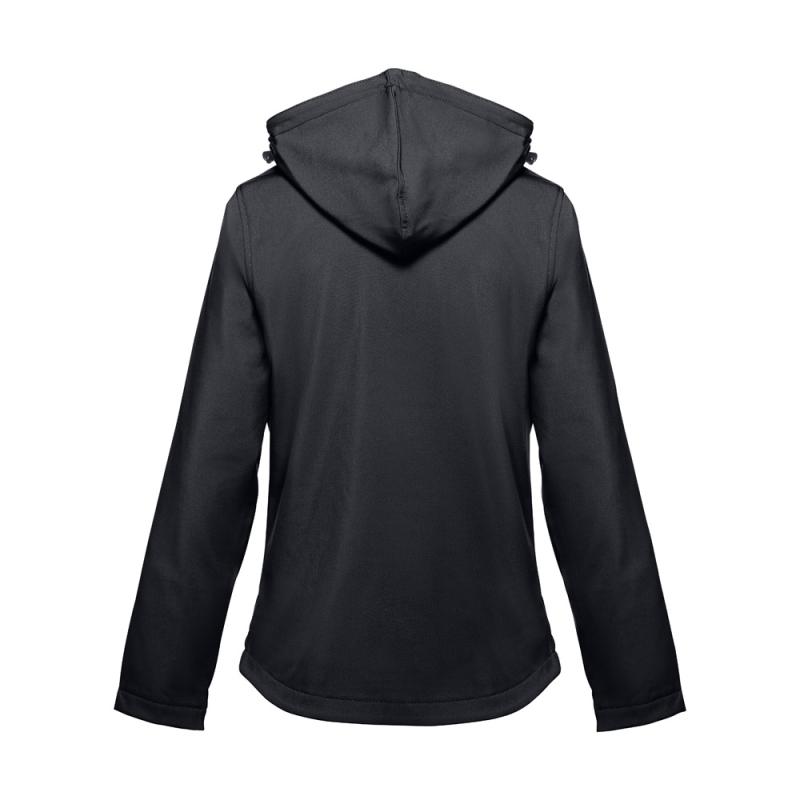 THC ZAGREB WOMEN. Chaqueta softshell para mujer, con capucha removible