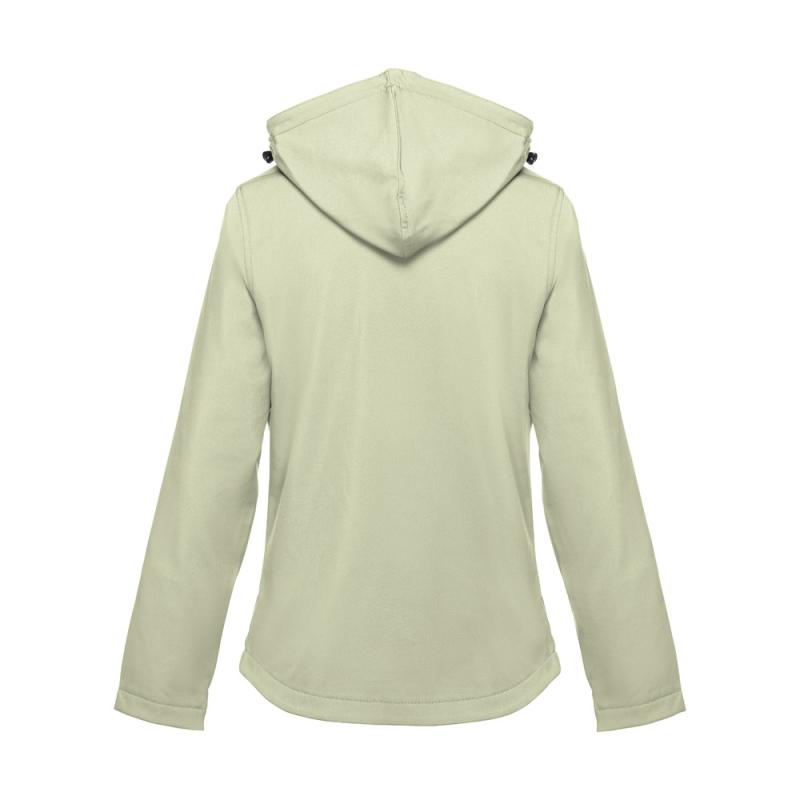 THC ZAGREB WOMEN. Chaqueta softshell para mujer, con capucha removible