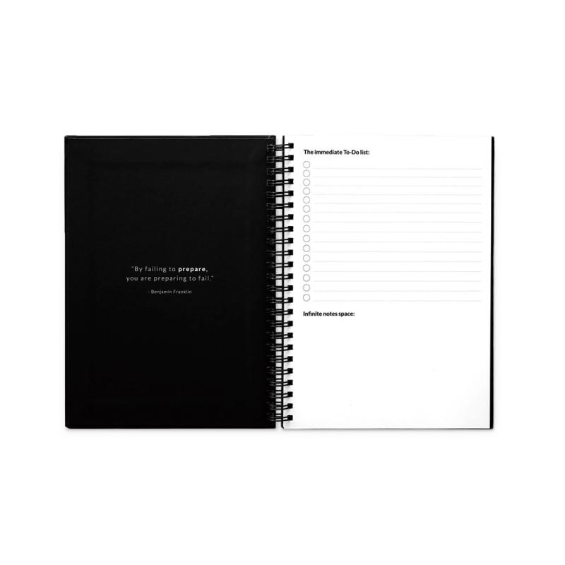 STARTER KIT INFINITE PLANNER A5. El set incluye un "Diario permanente", un kit de limpieza, un marcador y un portamarcadores