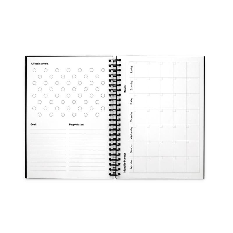 STARTER KIT INFINITE PLANNER A5. El set incluye un "Diario permanente", un kit de limpieza, un marcador y un portamarcadores