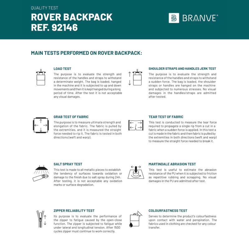 ROVER BACKPACK. Mochila ROVER