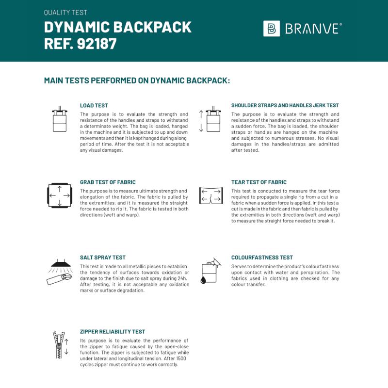 DYNAMIC BACKPACK II. Mochila 2 en 1 DYNAMIC II