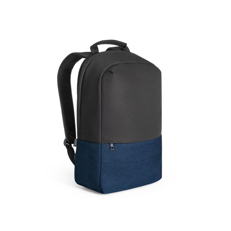 GENOA BPACK. Mochila antirrobo en poliéster reciclado de alta densidad 600D